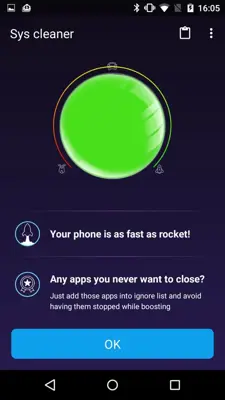 Sys cleaner android App screenshot 0